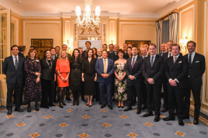 Viaje institucional Londres Bunzl y Díaz Ayuso