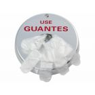 LUHEPA | Guante desechable de plástico transparente - Talla única