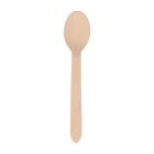 Cuchara de madera embolsada individualmente - 16 cm