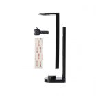 GFL | Soporte 1 botella amenities, ABS negro