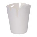 Envase de papel con tapa bisagra blanco - 750 ml