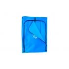 Bolsa de lona plastificada azul para carro - 77 L