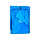 Bolsa de lona plastificada azul para carro - 77 L