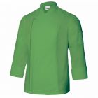 VELILLA | Chaqueta cocina manga larga verde - Talla 50