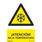 NORMALUZ® | Señal peligro "Atención baja temperatura"
