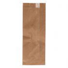 Bolsa de papel kraft bocadillo - 9 x 5 x 24 cm