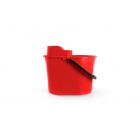 TTS | Cubo Pit rojo con escurridor - 12 L