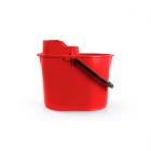 TTS | Cubo Pit rojo con escurridor - 12 L