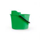 TTS | Cubo Pit verde con escurridor - 12 L