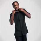 NORVIL | Casaca hombre cuello mao manga corta - Talla XL