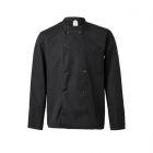 VELILLA | Chaqueta cocina manga larga color negro - Talla 58