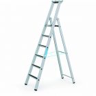 Escalera tijera 6 peldaños - 2,03 x 0,53 x 0,11 m