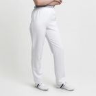 CREYCONFE | Pantalón básico slim fit con elástico en cintura color blanco - Talla S