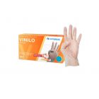 Guante de vinilo natural sin polvo - Talla XL