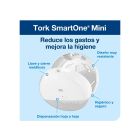 TORK SmartOne® |  Dispensador Mini Papel Higiénico Blanco T9