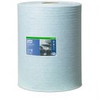 TORK | Bobina Industrial Paño de Limpieza 1 Capa - Azul