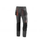 JUBA | Pantalón multibolsillos bicolor negro-naranja - Talla S