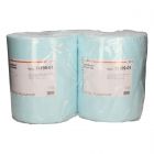 Bobina Industrial Multitex Premium 28x38cm - 400 paños Azul Turquesa