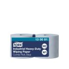 TORK® | Papel de Secado Industrial Ultrarresistente Azul W1-2
