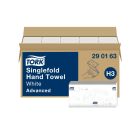 TORK® | Toalla de Mano Plegada en V Advanced H3, Extralarga, Suave, 2 capas, Blanco