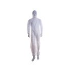 LUHEPA | Mono TNT PP con capucha blanco - Talla XL