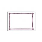 GC | Mantel 30 x 40 cm, burdeos eco