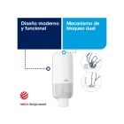 TORK Elevation®  | Dispensador para jabón líquido, Crema de Ducha y Loción, Blanco, S4