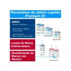 TORK® | Jabonera Manual para Jabón Líquido, Spray y Desinfectante de manos, S1-S11, Negro