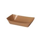 Barqueta de cartoncillo kraft - 16 x 9 x 6 cm