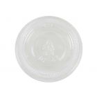 Tapa RPET plana transparente sin orificio - 30 ml