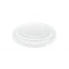 Tapa PET plana transparente para ensaladera kraft 750 ml