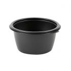 Bol polipropileno negro - 500 ml