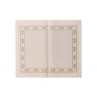 Blonda parafina blanca - 40 x 47 cm