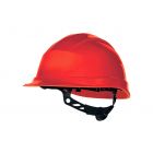 DELTA PLUS | Casco de obra Quartz Up III rojo