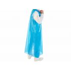 LUHEPA | Delantal/Poncho desechable de polietileno azul - Talla única