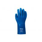 JUBA | Guantes pvc sin costura azul - Talla M
