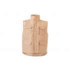 VELILLA | Chaleco acolchado beige - Talla L