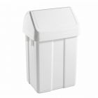 TTS | Max - Contenedor con tapa basculante blanca - 50 L