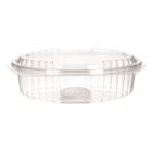 Ensaladera PP ovalada transparente - 500 ml