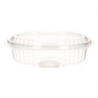 Ensaladera PP ovalada transparente - 750 ml