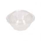 Envase RPET redondo con tapa bisagra - 500 ml