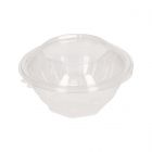 Envase RPET redondo con tapa bisagra - 750 ml