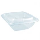 Envase RPET cuadrado transparente - 375 ml