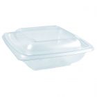 Envase RPET cuadrado transparente - 500 ml