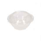 Envase RPET redondo con tapa bisagra - 250 ml