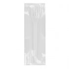 Tenedor de PS blanco - 16 cm