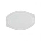 Tapa PP cúpula ovalada transparente - 500 ml