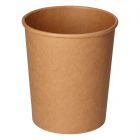 Envase de papel kraft para sopa - 950 ml