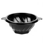Bol PP negro con asa - 550 ml