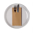 Servilleta Air Laid kraft - 40 x 40 cm